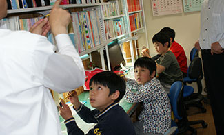 ロボット教室無料体験授業の様子