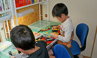 ロボット教室無料体験授業の様子