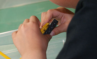 ロボット教室無料体験授業の様子