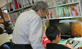 ロボット教室無料体験授業の様子